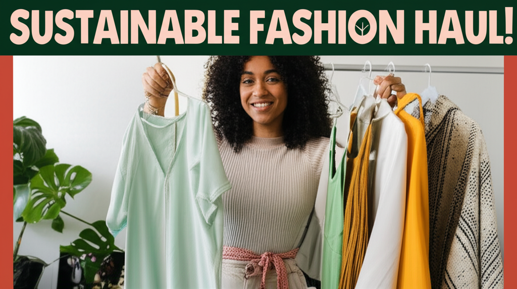 Sustainable Fashion Haul